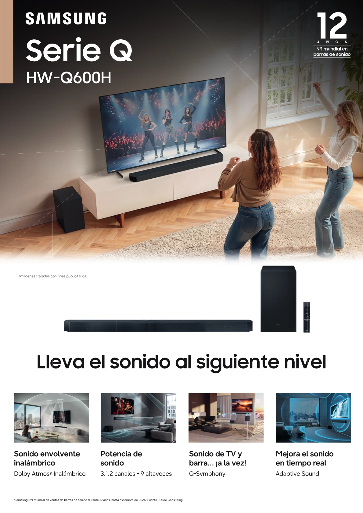 Barra Sonido HW-Q600H 2026