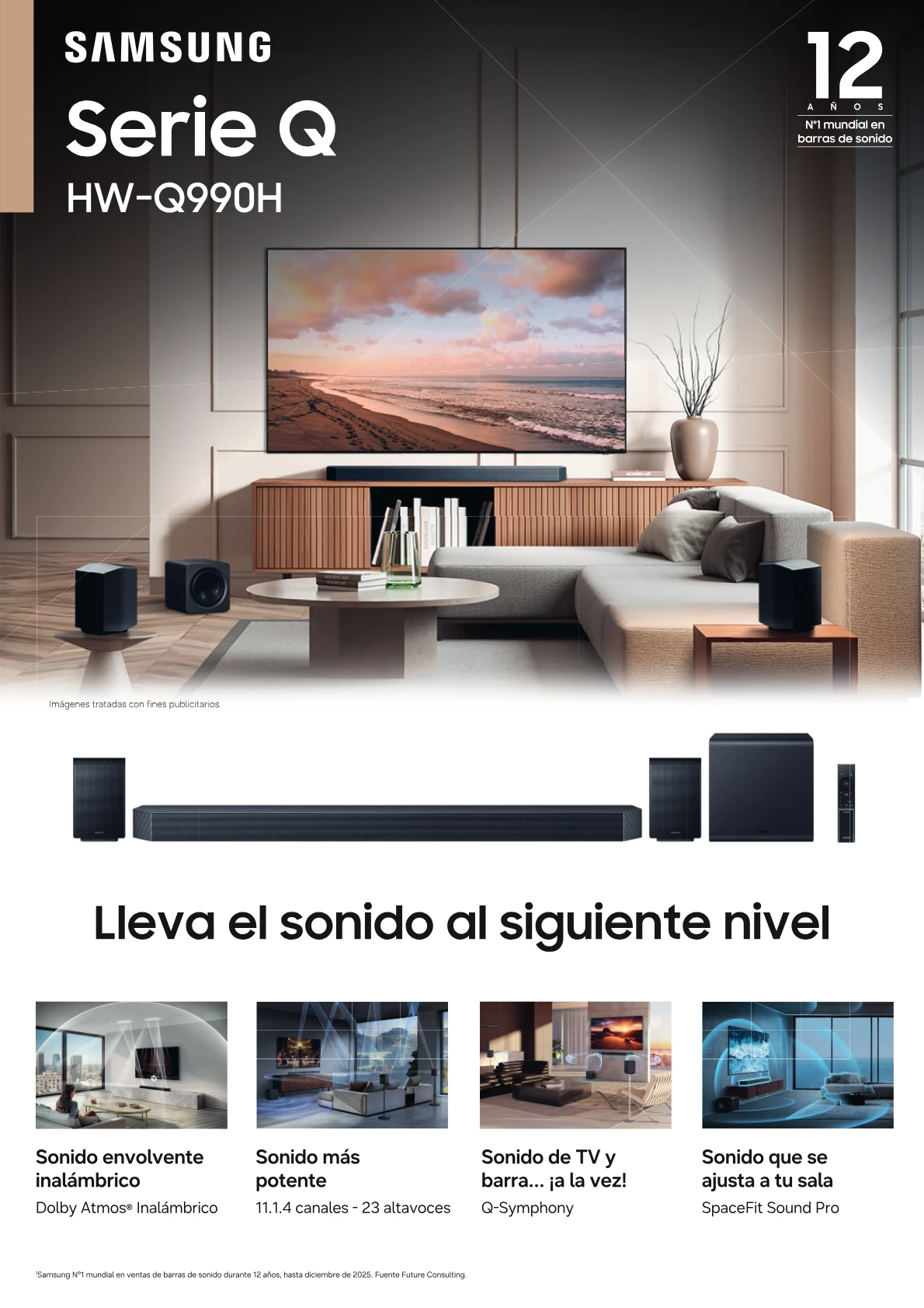 Barra Sonido HW-Q990H 2026