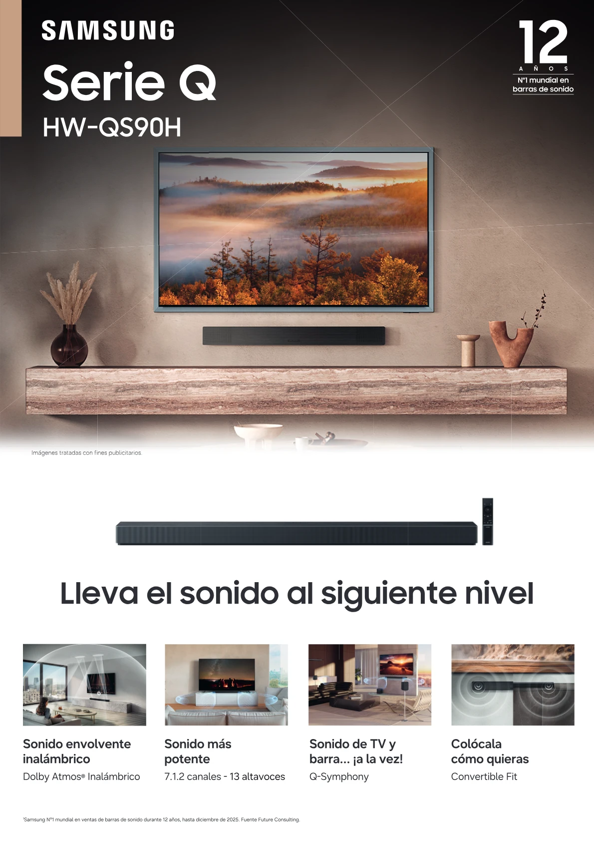 Barra Sonido HW-QS90H 2026