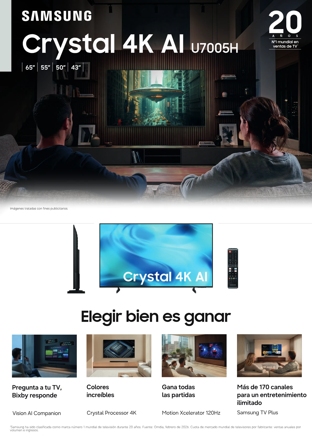 TV U7005H 2026